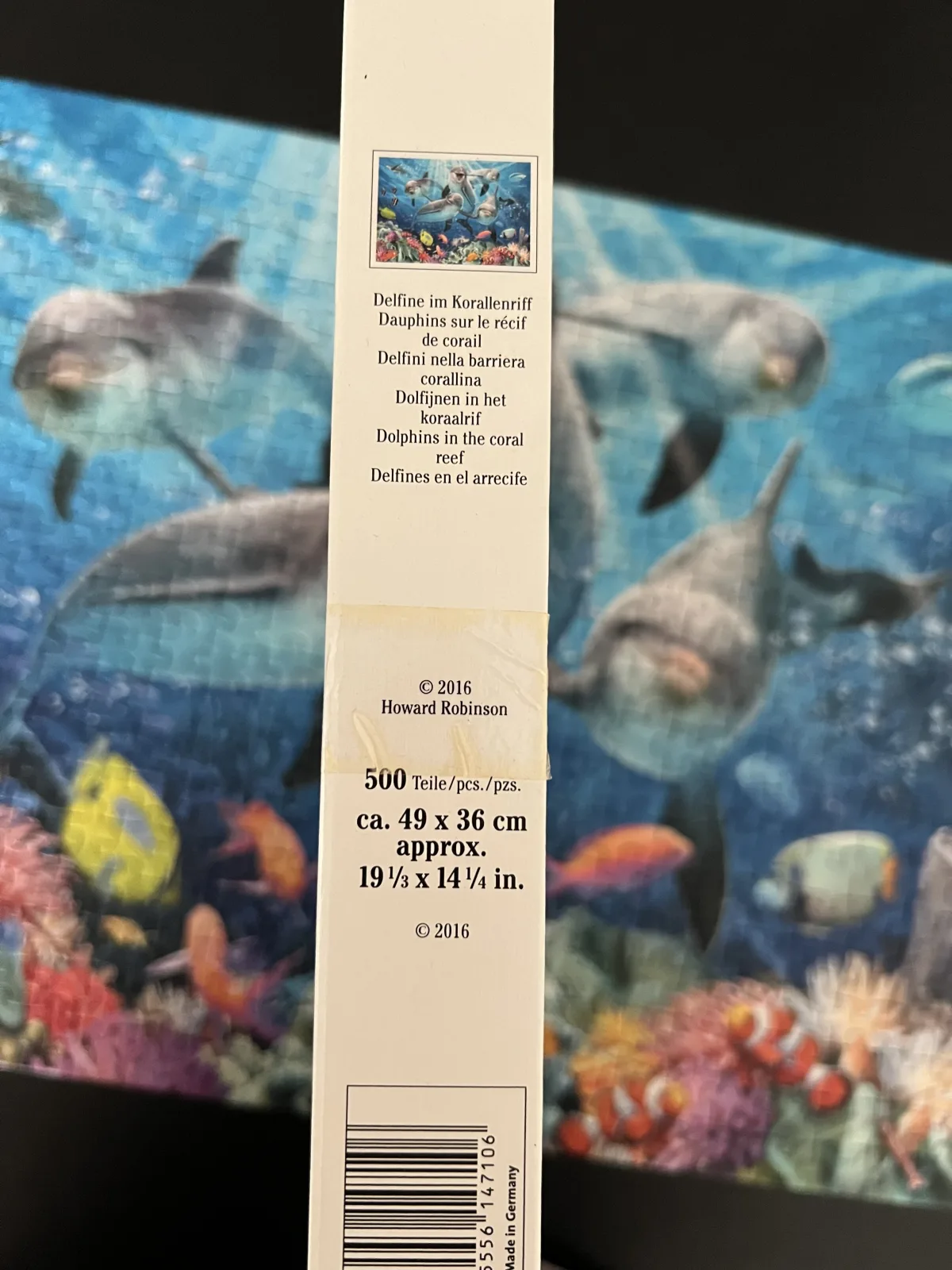Ravensburger 500 “Dolphins in the coral reef” — 3