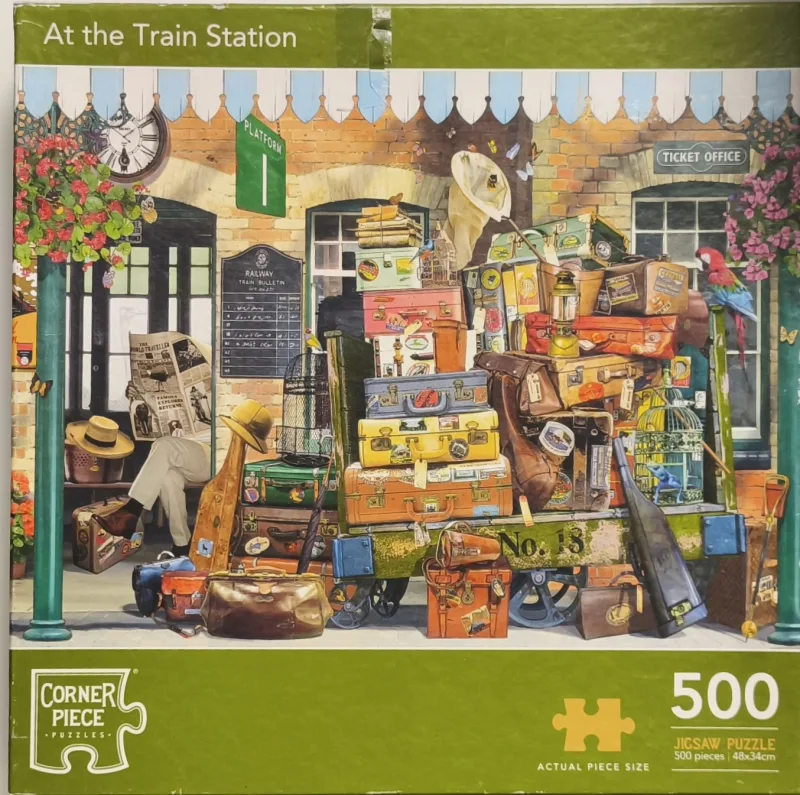 At the Train Station
